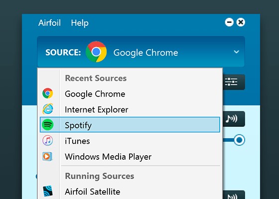Скриншот 3 программы Airfoil