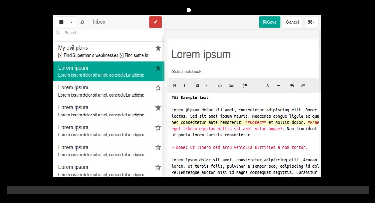 Скриншот 4 программы Laverna