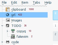 Скриншот 5 программы CopyQ