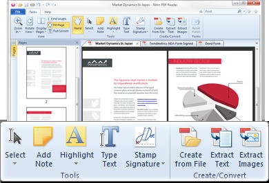 Скриншот 2 программы Nitro Reader
