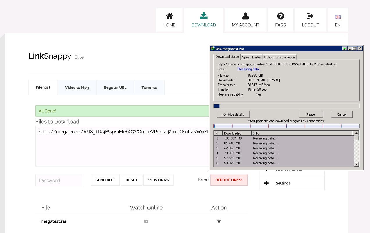 Скриншот 4 программы LinkSnappy