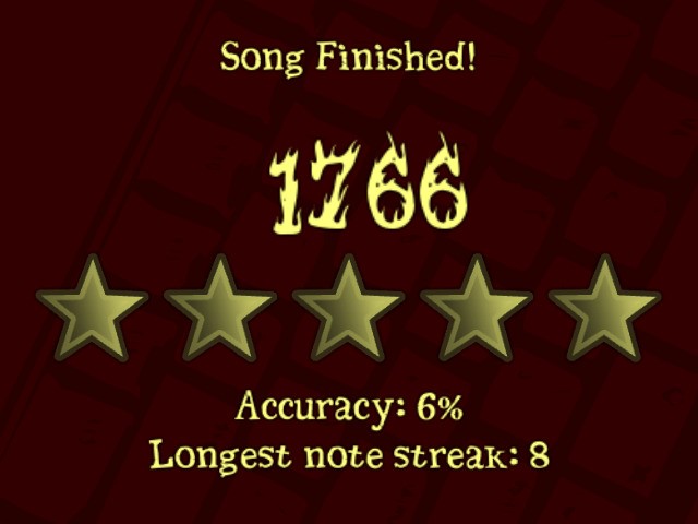 Скриншот 3 программы Frets on Fire