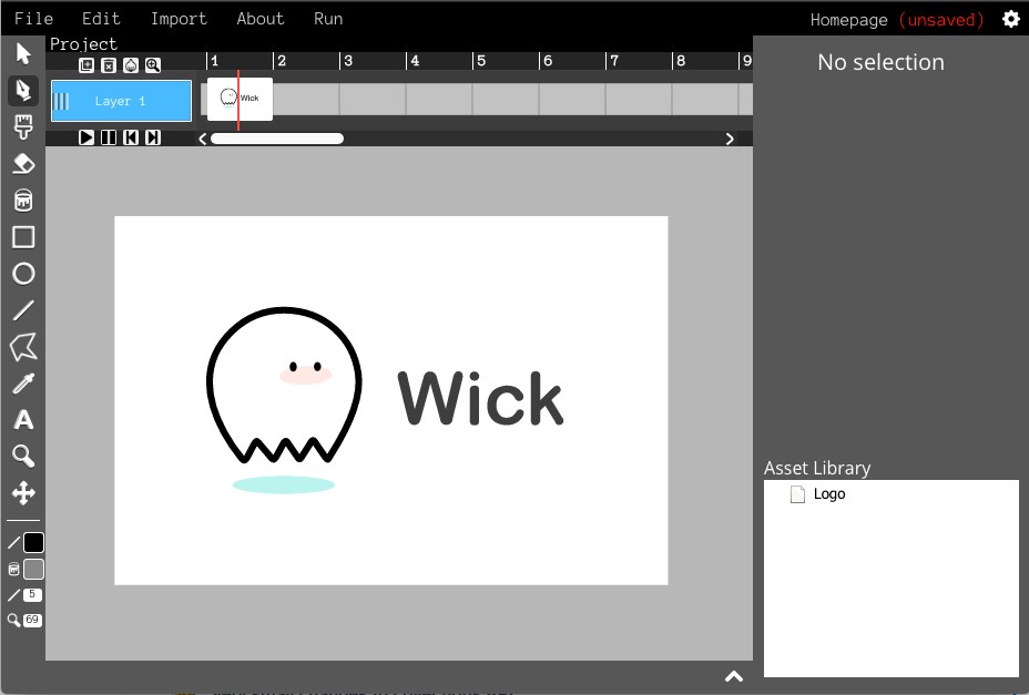 Wick editor