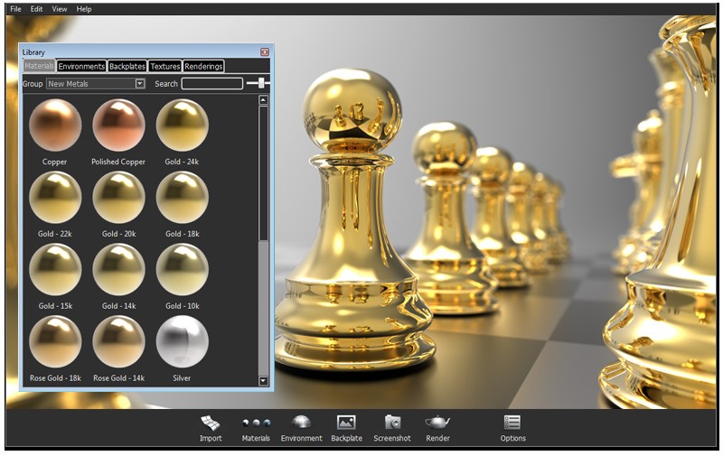 Скриншот 2 программы Keyshot