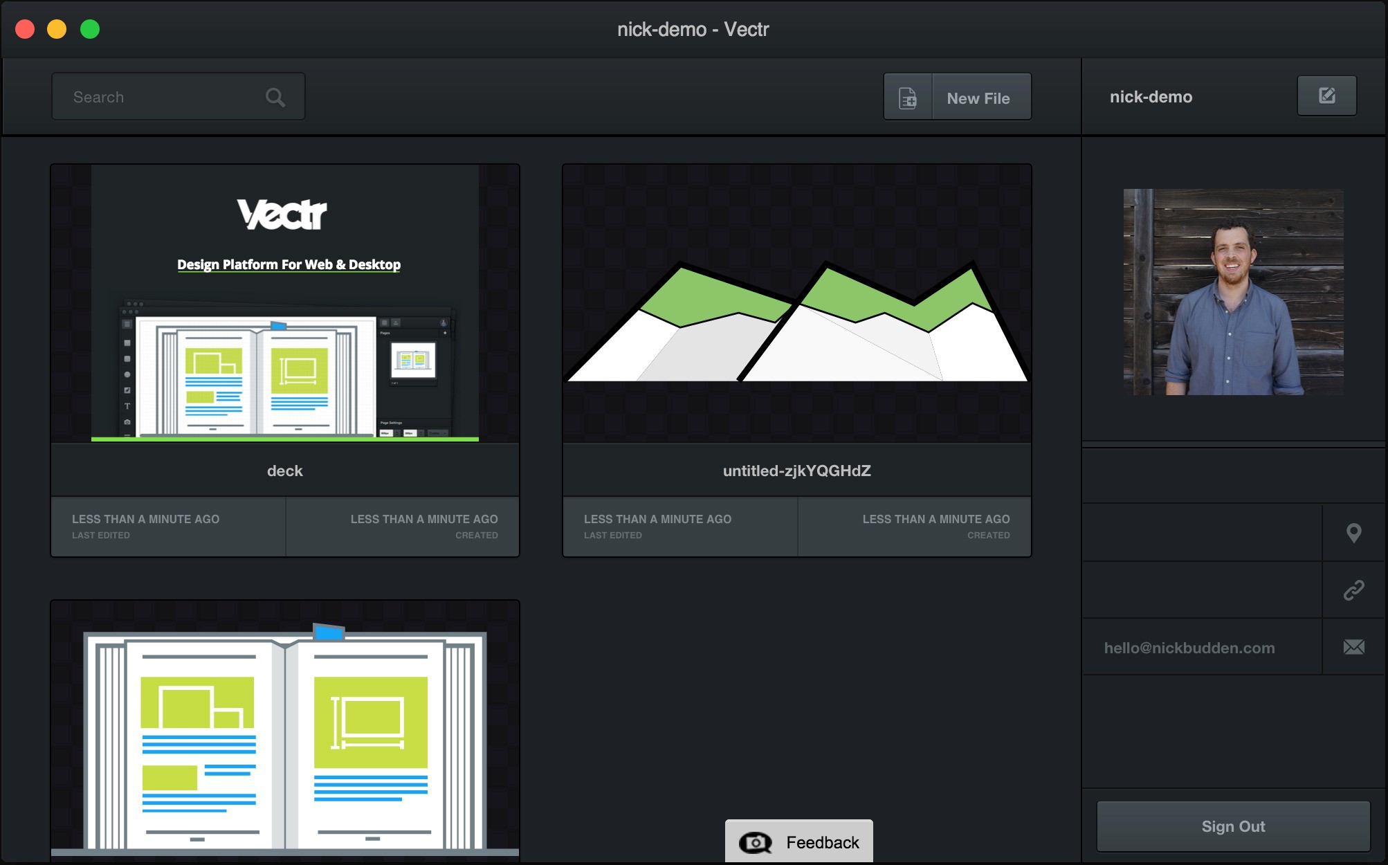 Скриншот 4 программы Vectr