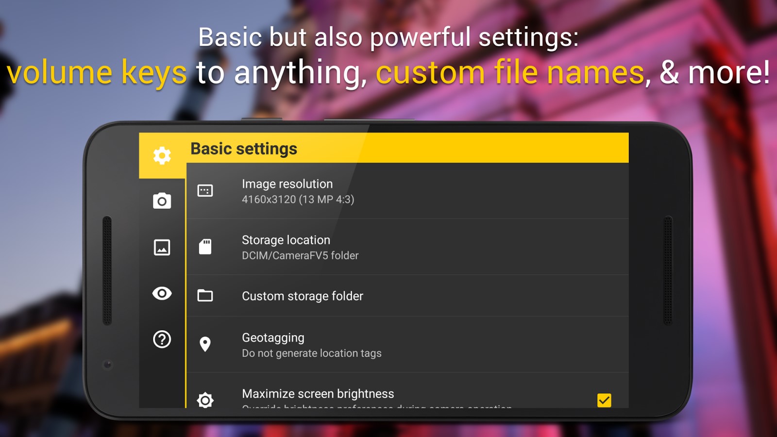 Скриншот 5 программы Camera FV-5