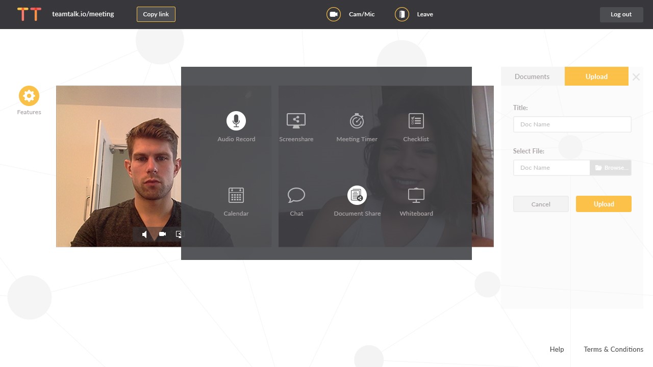 Скриншот 3 программы TeamTalk.io