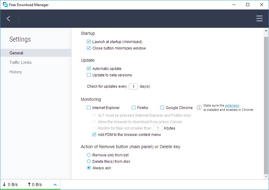 Скриншот 5 программы Free Download Manager