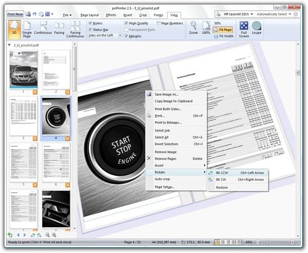 Скриншот 4 программы priPrinter