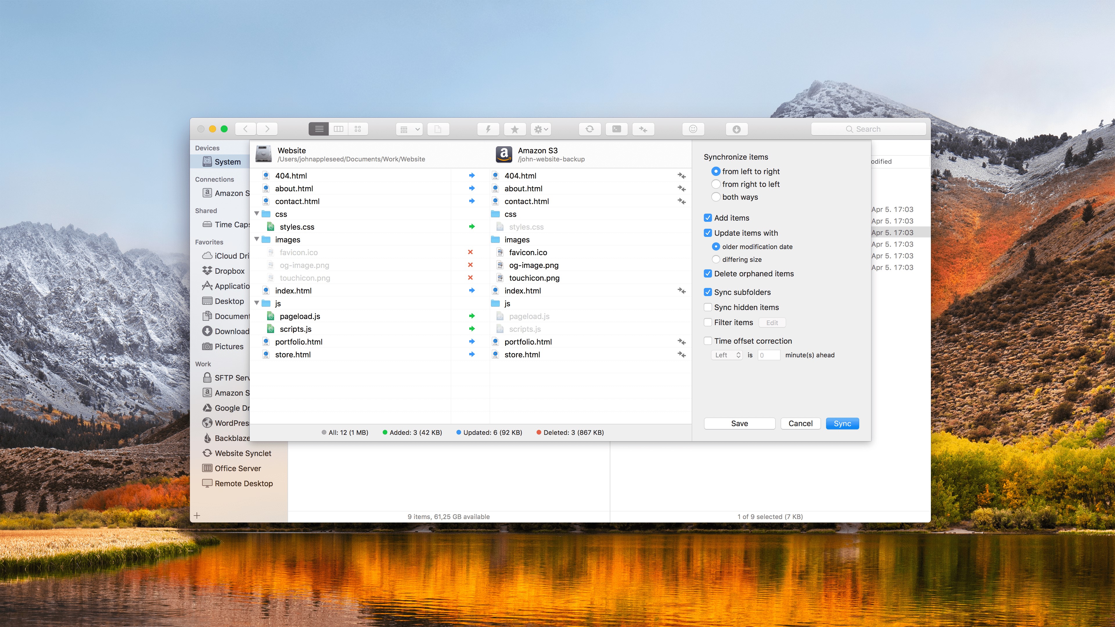 Скриншот 4 программы Forklift