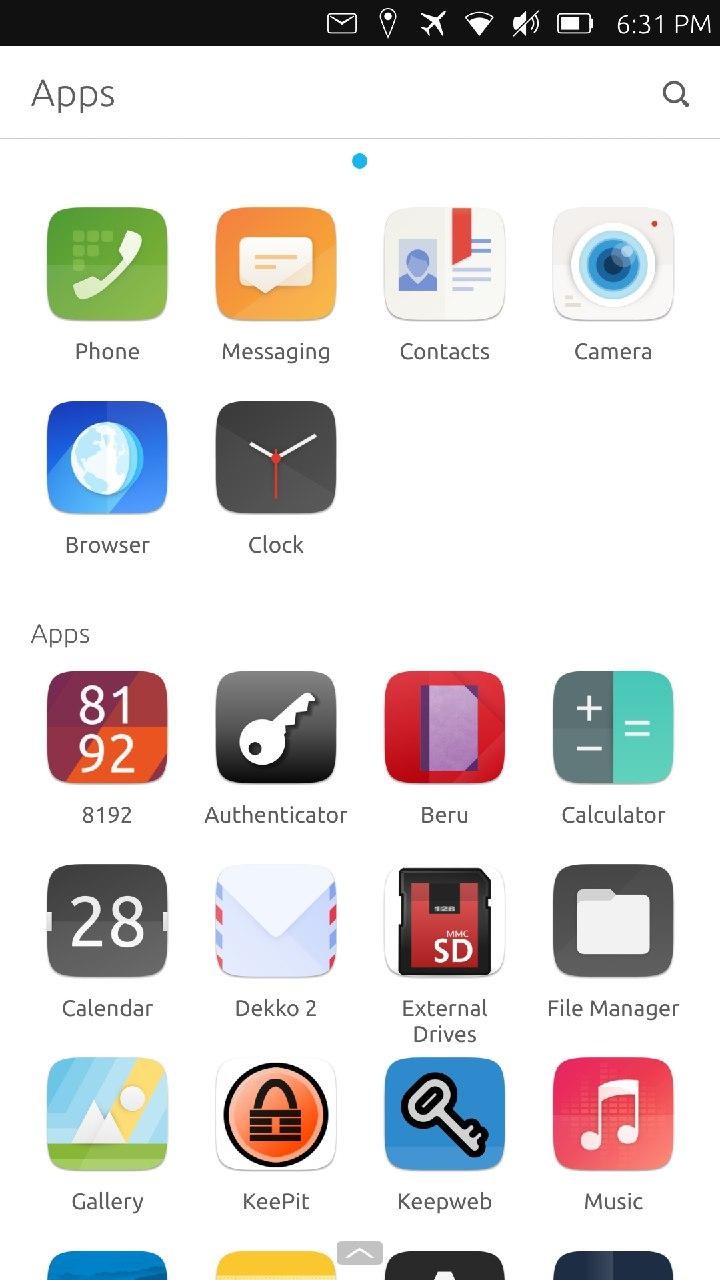 Скриншот 4 программы Ubuntu Touch