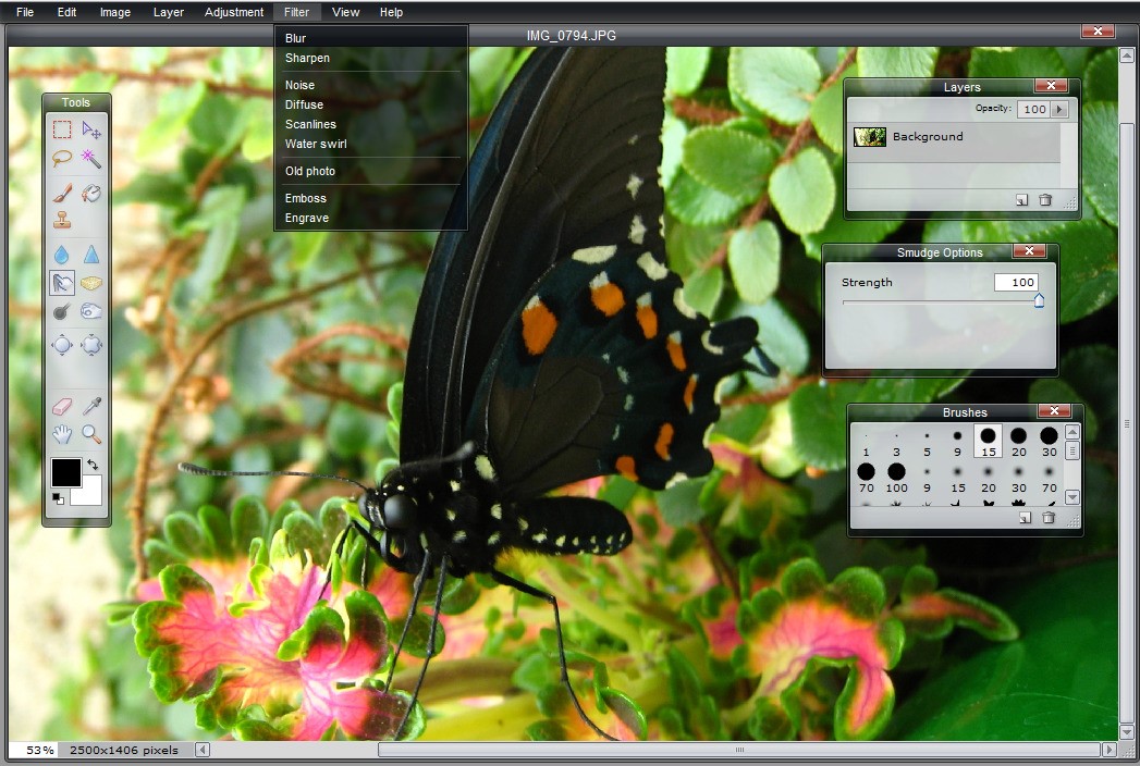 Скриншот 6 программы Pixlr