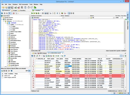 Скриншот 2 программы DbVisualizer