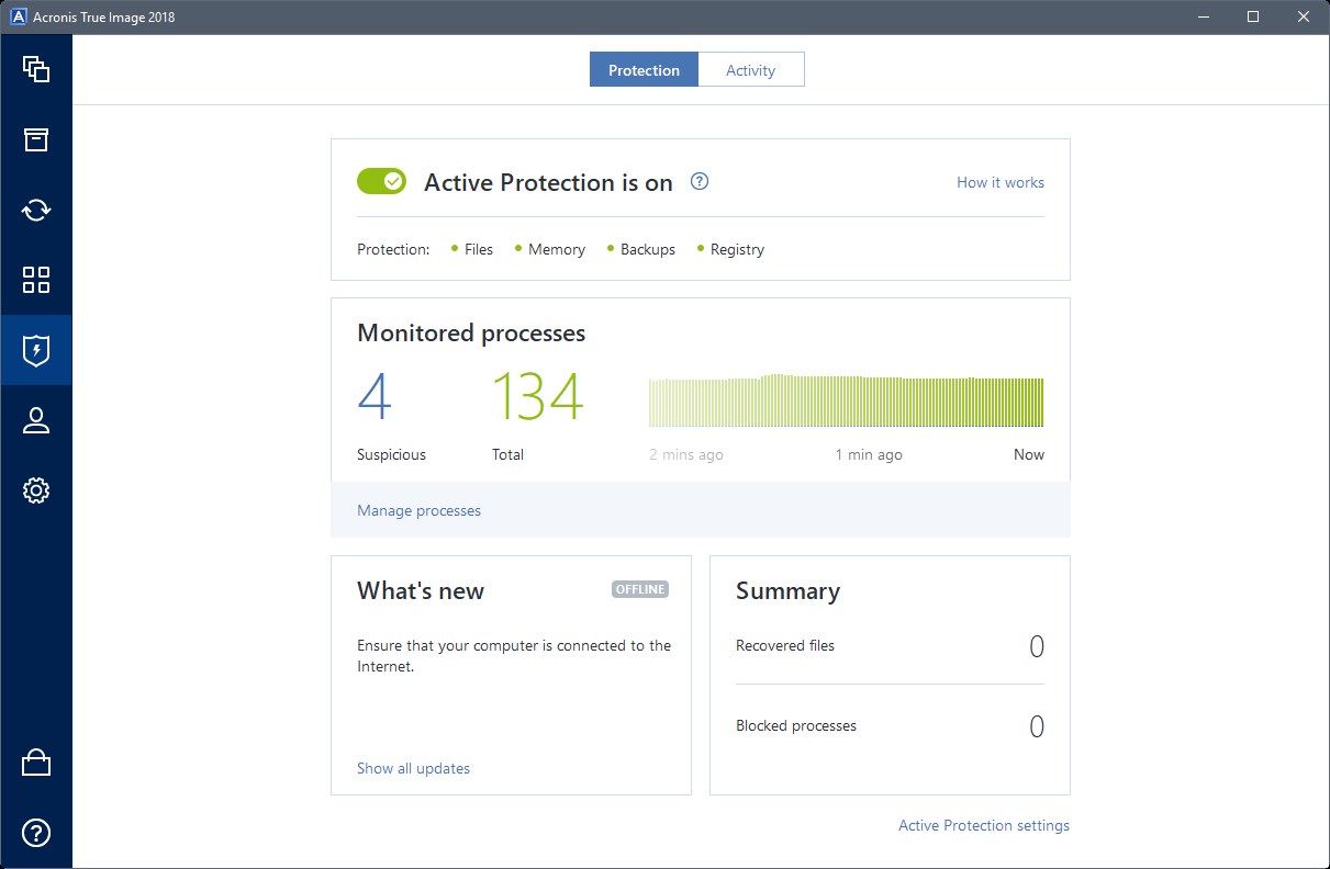 Скриншот 2 программы Acronis True Image