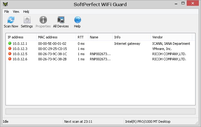softperfect wifi guard lisence