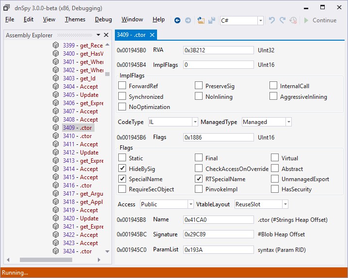 Скриншот 2 программы dnSpy