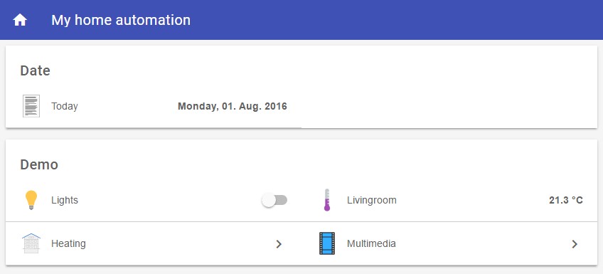 Скриншот 2 программы openHAB