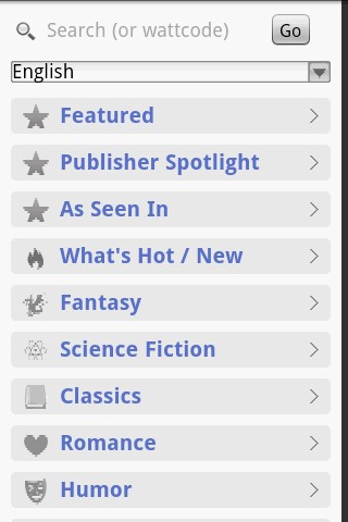 Скриншот 6 программы Wattpad