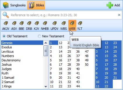 Скриншот 5 программы VideoPsalm