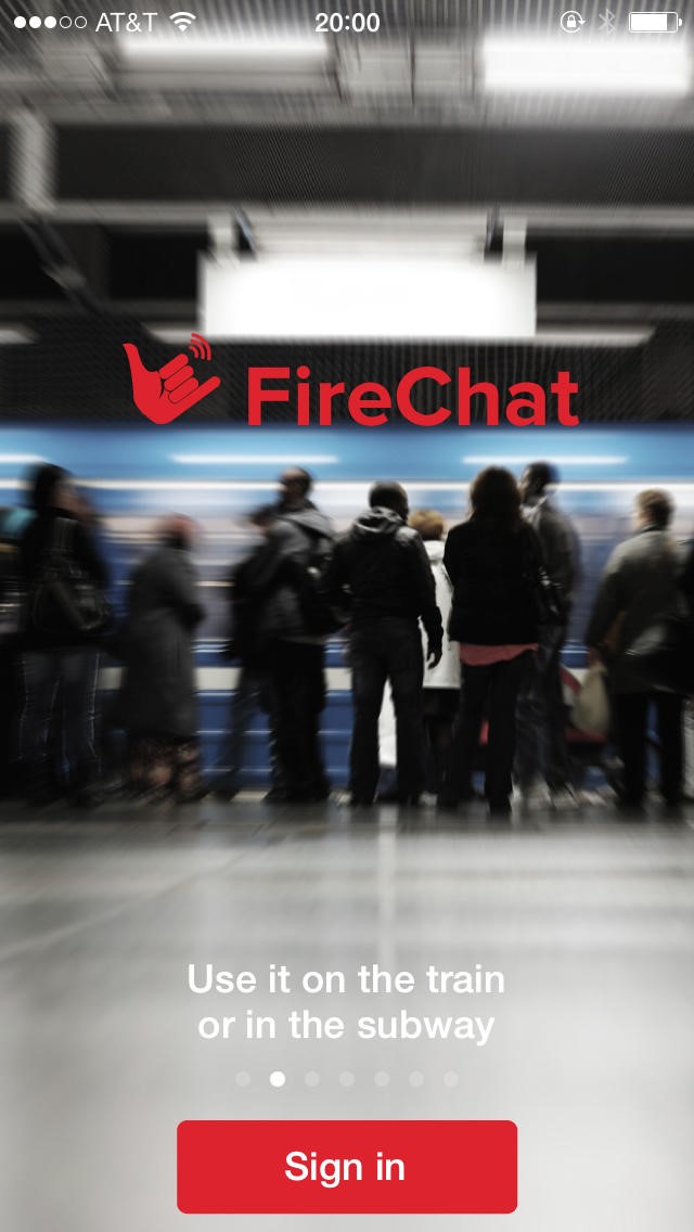Скриншот 4 программы FireChat