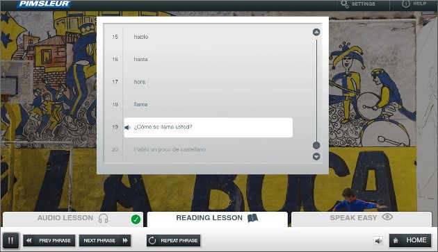 Скриншот 3 программы PIMSLEUR UNLIMITED