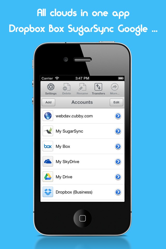 Скриншот 3 программы AirFile