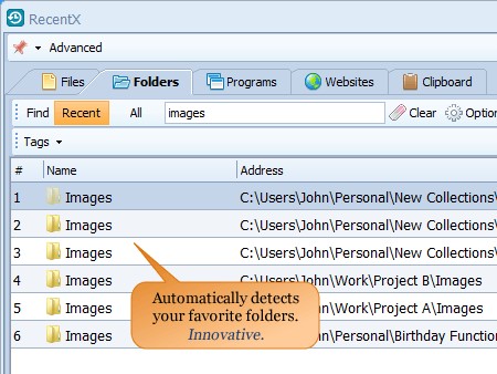 Скриншот 6 программы RecentX
