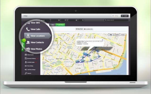 Скриншот 2 программы mSpy