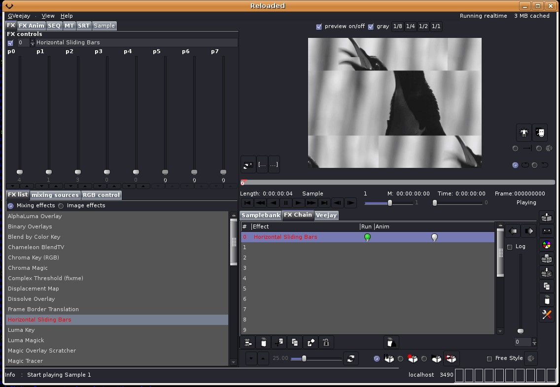 Скриншот 3 программы Veejay