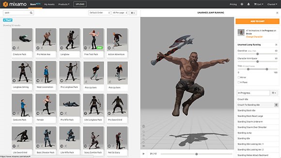 Скриншот 1 программы Adobe Fuse CC
