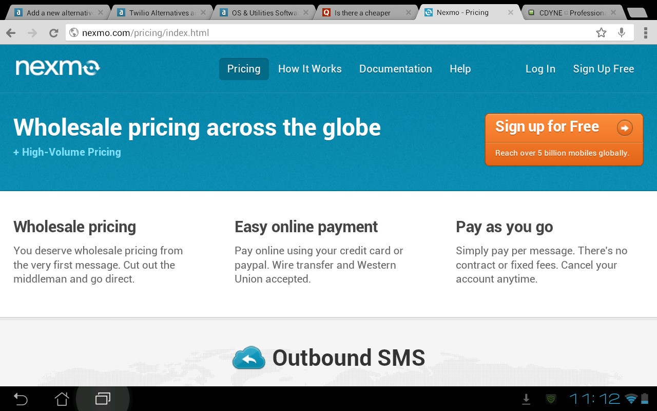 Скриншот 2 программы Nexmo