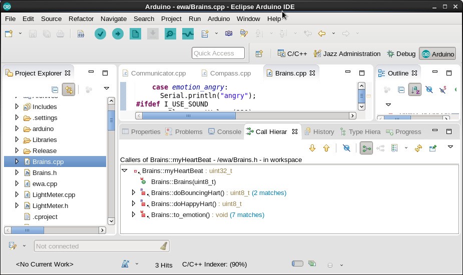 Скриншот 2 программы Arduino Eclipse plugin