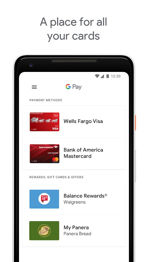 Скриншот 4 программы Google Pay