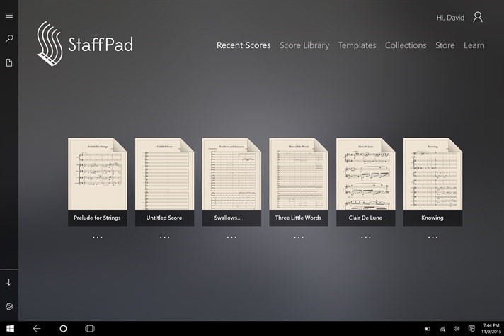 Скриншот 3 программы StaffPad