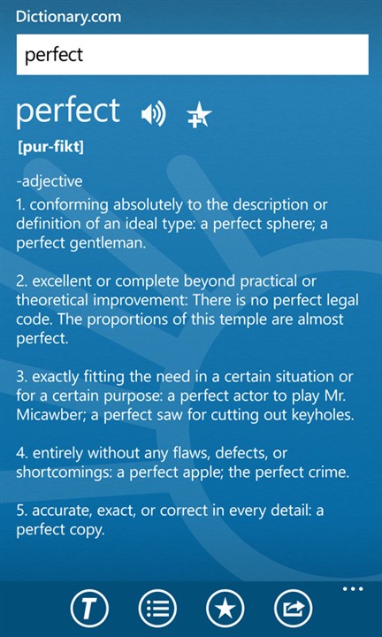 Скриншот 6 программы Dictionary.com