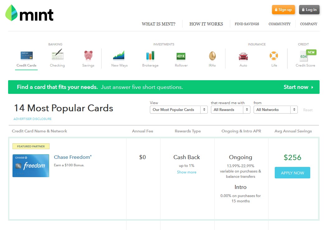 Скриншот 3 программы Mint.com