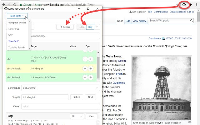 Скриншот 1 программы Kantu for Chrome