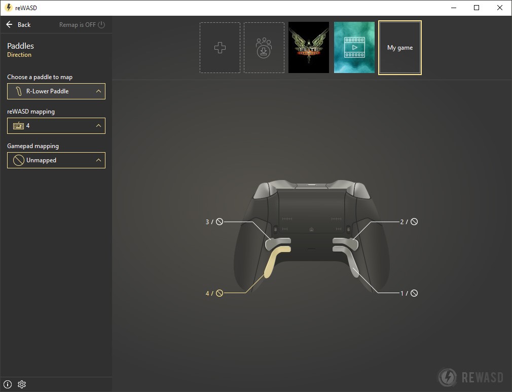 Скриншот 4 программы reWASD