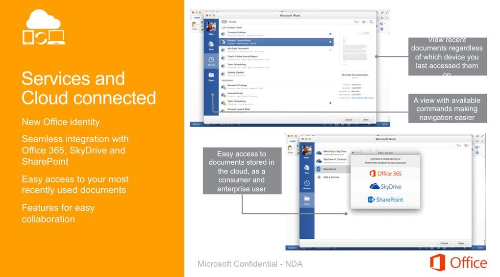 Скриншот 1 программы Microsoft Office Suite