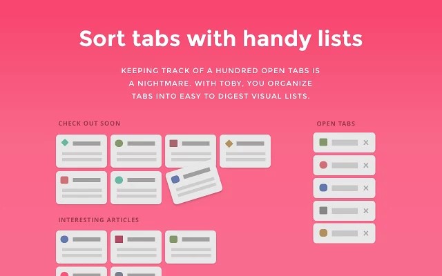Скриншот 5 программы Toby the Tab Manager