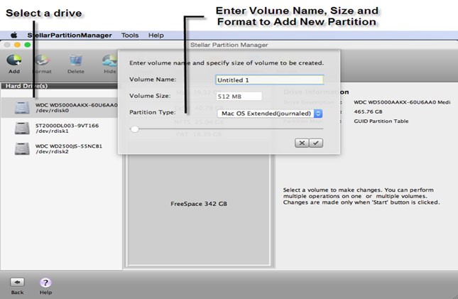 Скриншот 4 программы Stellar Partition Manager
