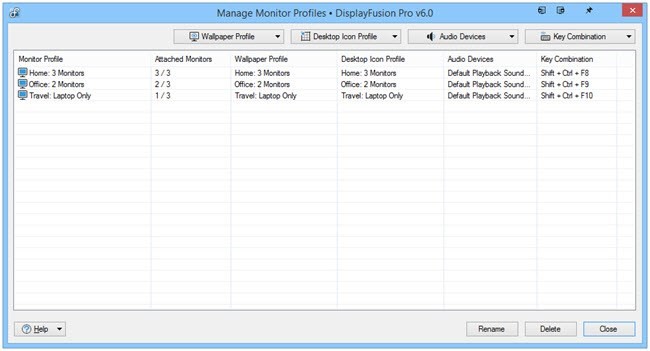 Скриншот 6 программы DisplayFusion