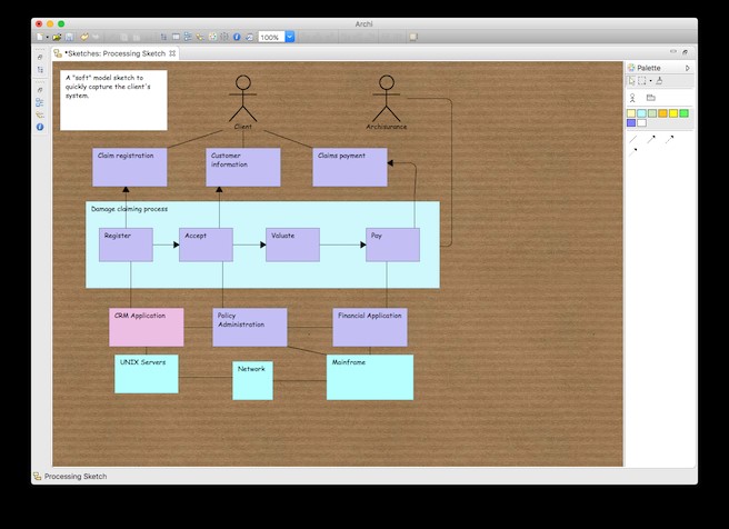 Скриншот 5 программы Archi