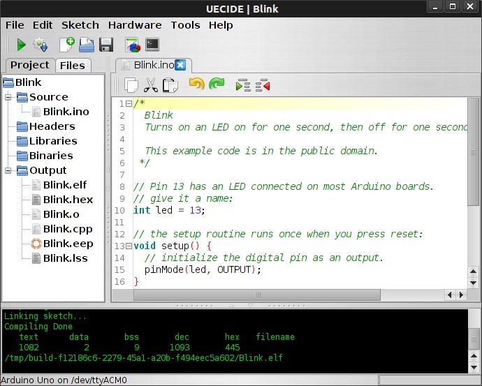 Скриншот 2 программы UECIDE