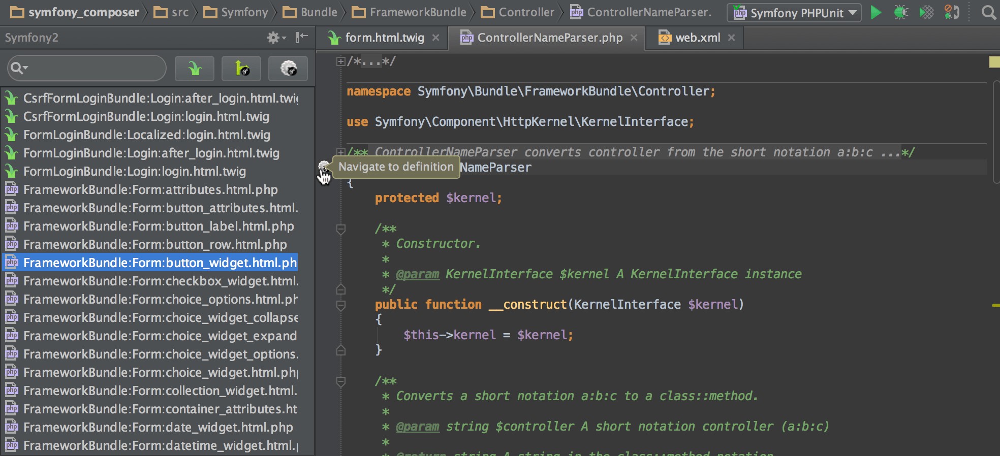 Скриншот 4 программы PhpStorm