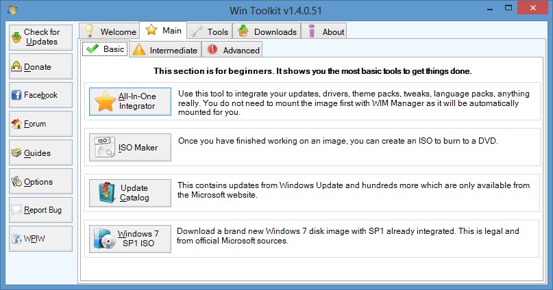 Скриншот 3 программы Win Toolkit