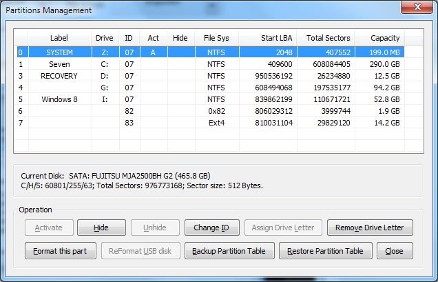 Скриншот 5 программы Bootice