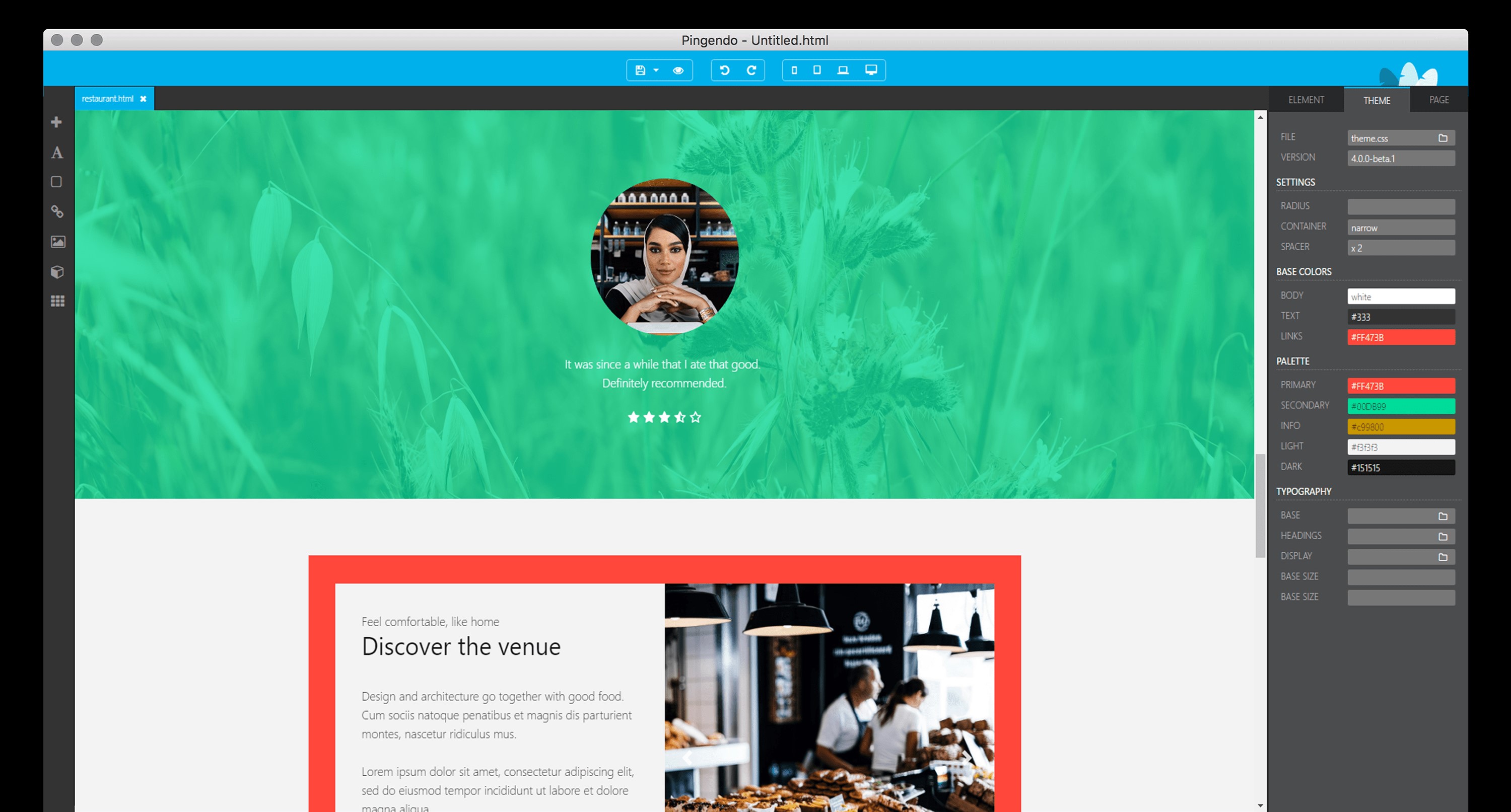 Скриншот 3 программы Pingendo