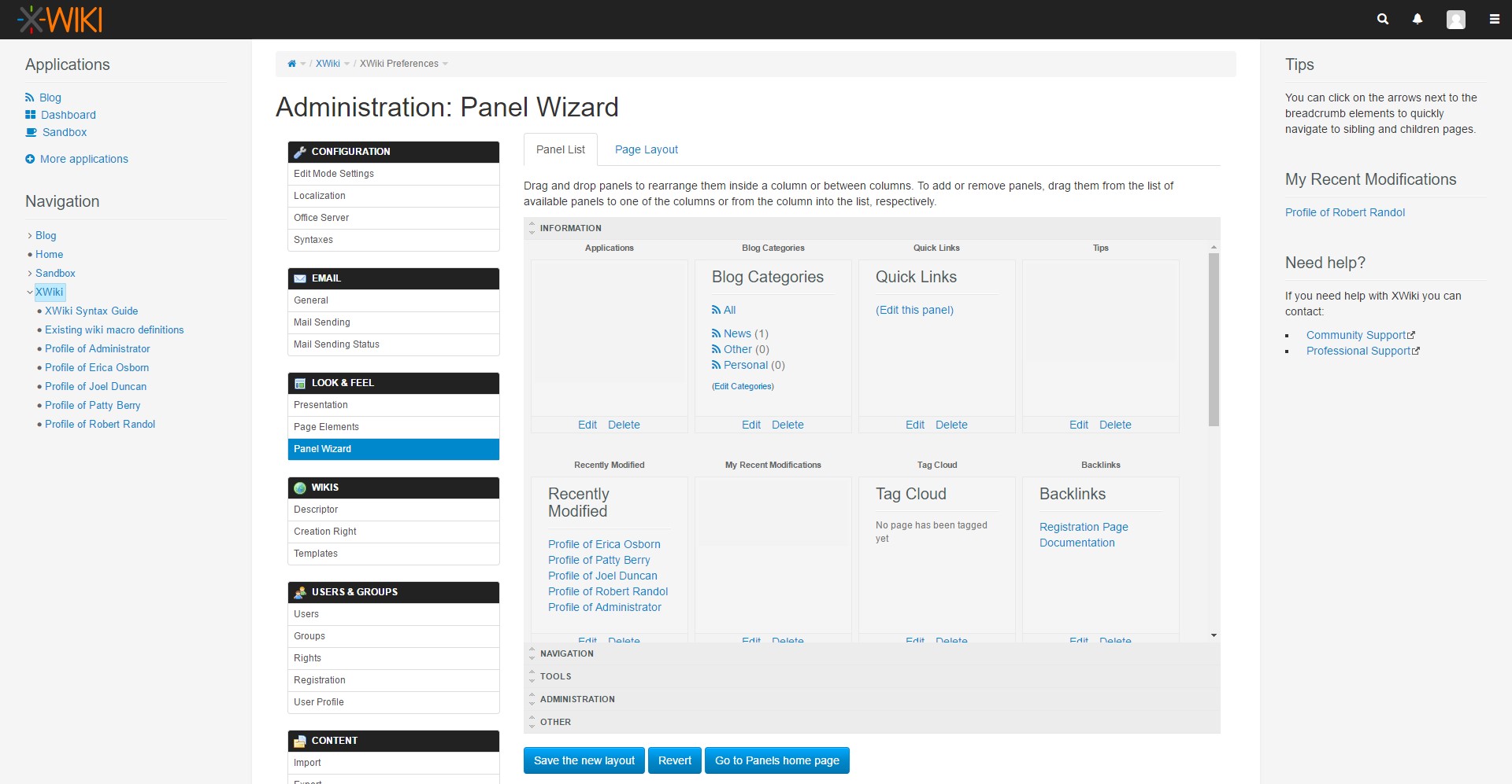 Скриншот 4 программы XWiki