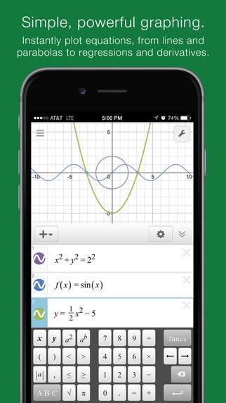 Скриншот 2 программы Desmos